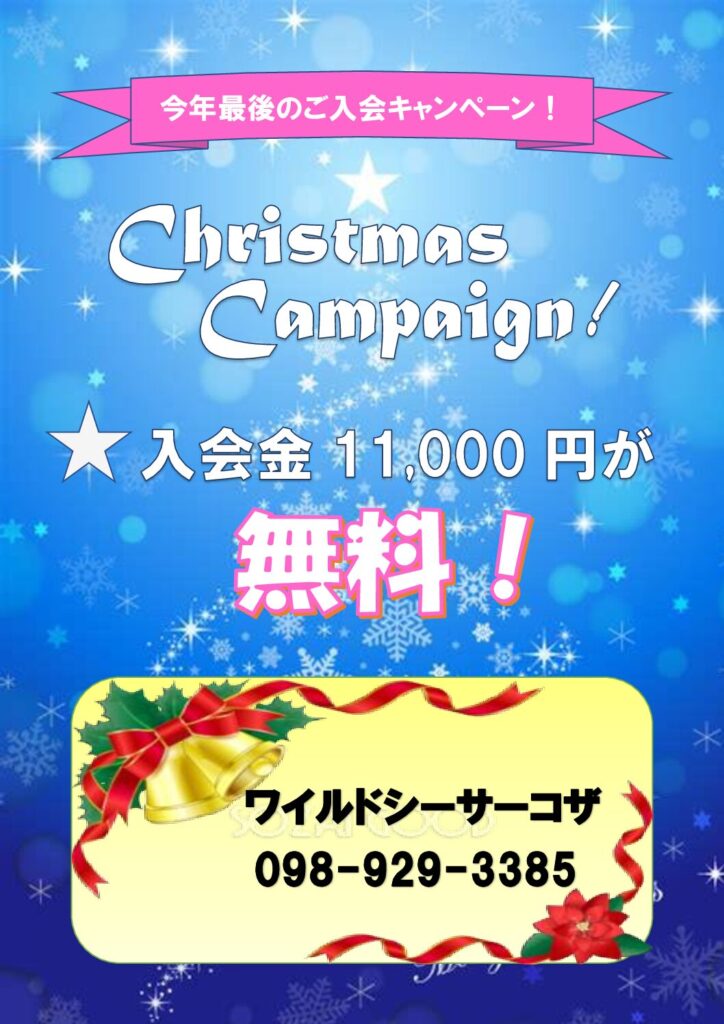 クリスマスキャンペーン！